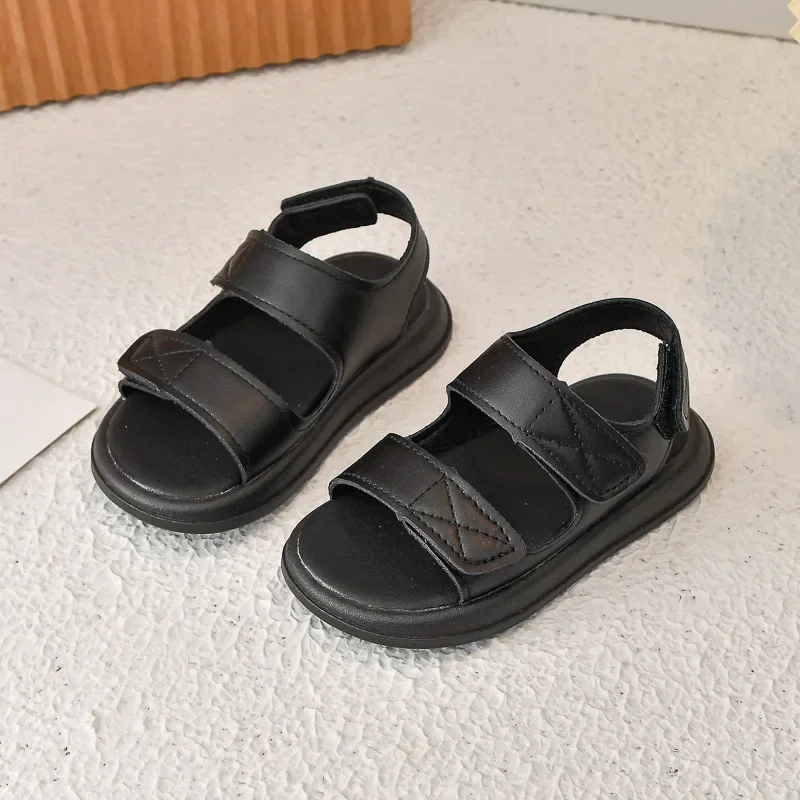 Kids Fashion Shoes Casual Soild Color Boys Girls Beach Shoes Open Toes Versatile 2025 Summer New Children Sandals Non-slip Soft
Kids Fashion Shoes Casual Soild Color Boys Girls Beach Shoes Open Toes Versatile 2025 Summer New Children Sandals Non-slip Soft