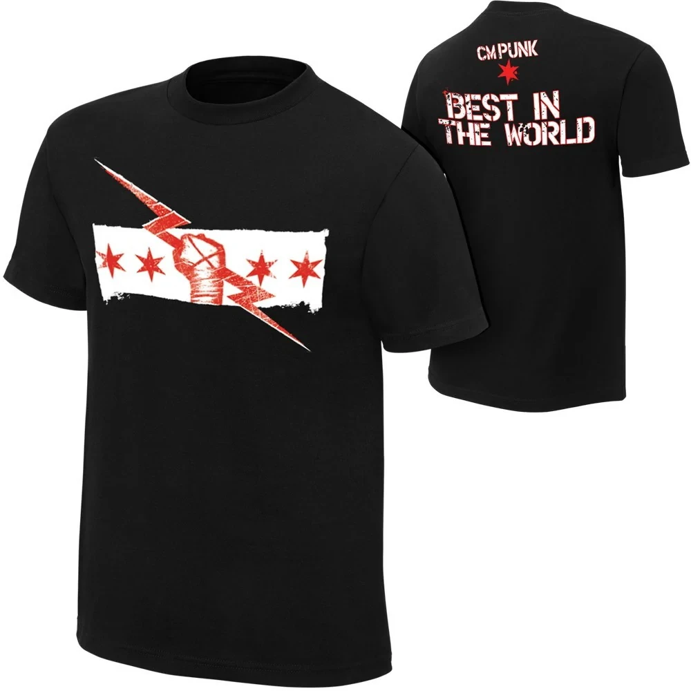 2026 New printed wrestler CM Punk T-shirt summer short sleeved women's T-shirt sports clothing top
2026 New printed wrestler CM Punk T-shirt summer short sleeved women's T-shirt sports clothing top