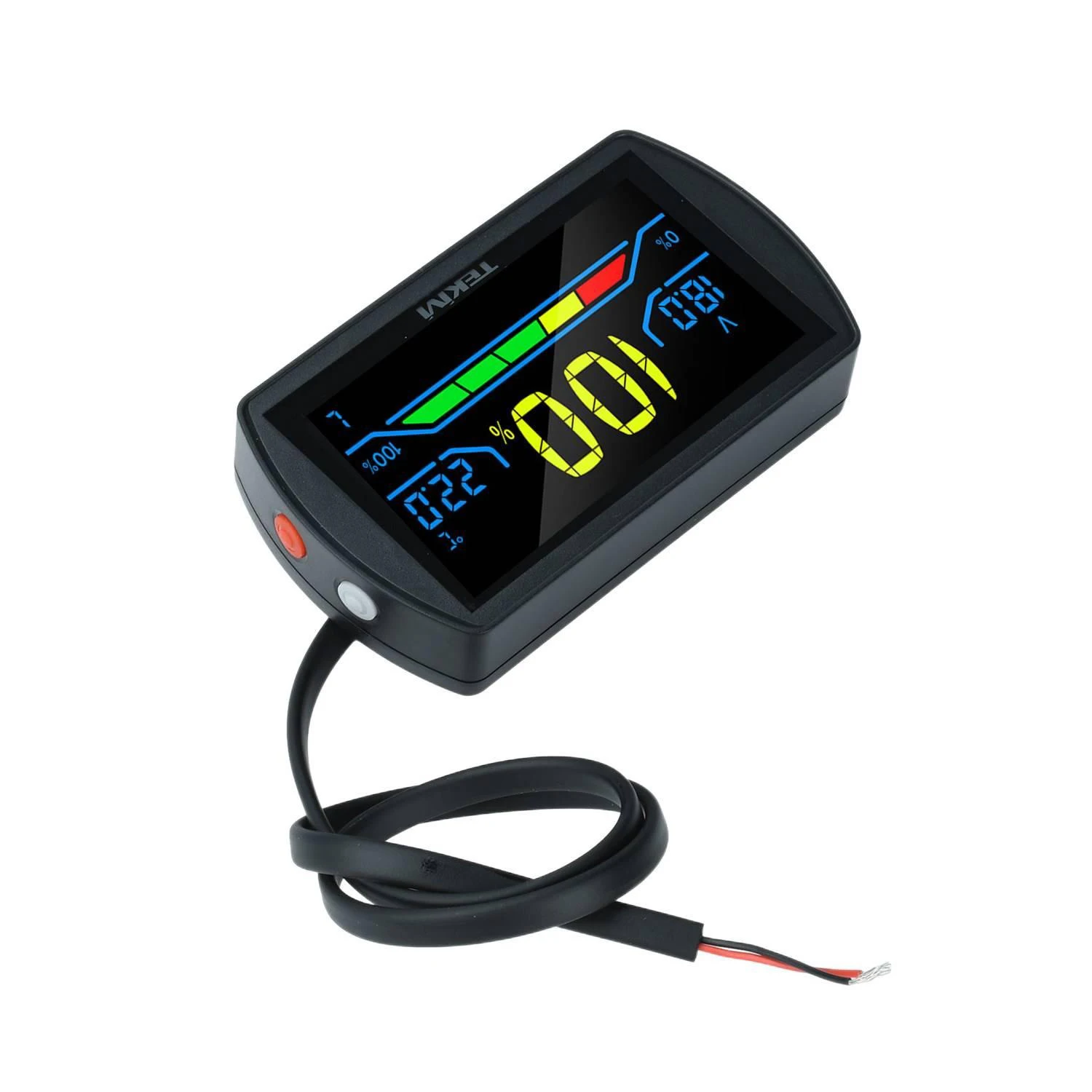 2-Wire DC7-100V Battery Voltage Indicator Universal Lead Acid Li-ion LiFePO4 Battery Capacity Meter with Percentage Display
2-Wire DC7-100V Battery Voltage Indicator Universal Lead Acid Li-ion LiFePO4 Battery Capacity Meter with Percentage Display
