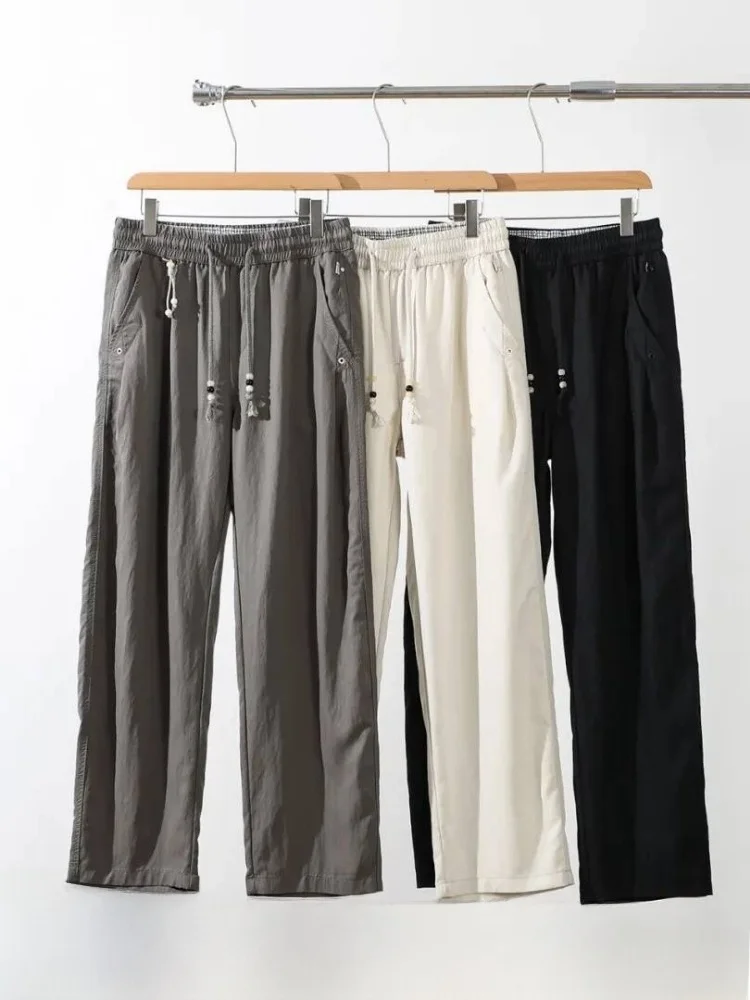 Line! Lenzing Lyocell Blend! Comfortable Wide Leg Pants Loose Drapey Feel Casual Straight Leg Trousers for Young Men
Line! Lenzing Lyocell Blend! Comfortable Wide Leg Pants Loose Drapey Feel Casual Straight Leg Trousers for Young Men
