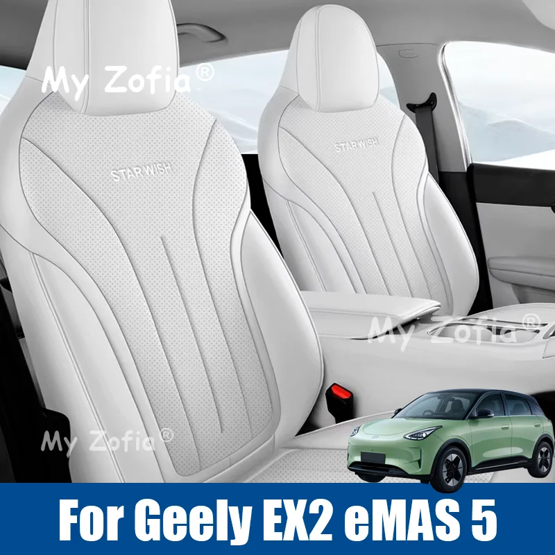 For Geely EX2 Xingyuan eMAS 5 2025 2026 Car Seat Covers Full Covered with Front and Rear Full Set Seat Cushions Accessories
For Geely EX2 Xingyuan eMAS 5 2025 2026 Car Seat Covers Full Covered with Front and Rear Full Set Seat Cushions Accessories