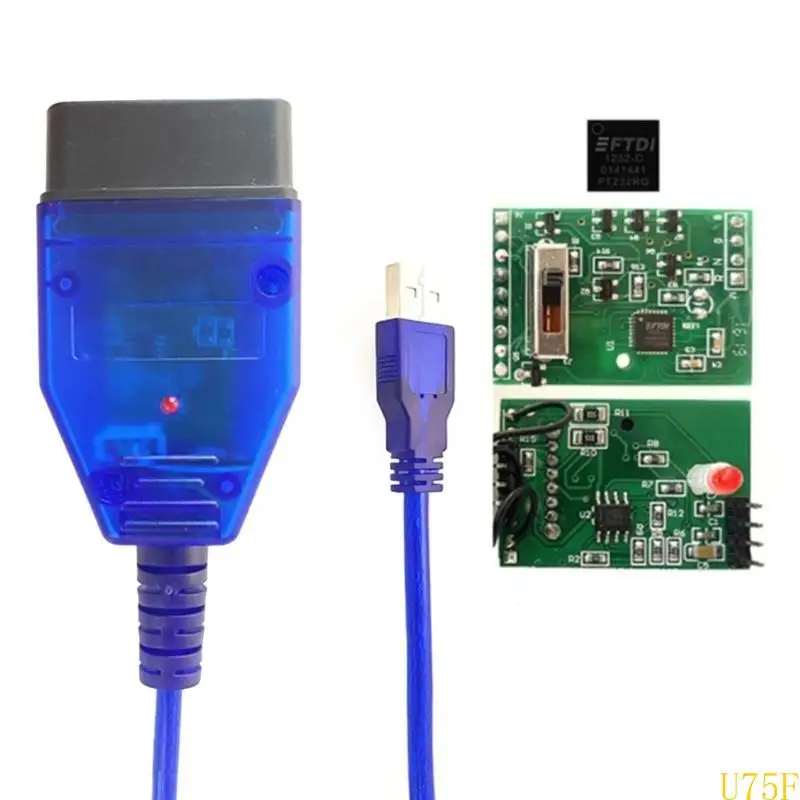 U75F Универсальный USB -диагностический сканер кабель для 409 KKL автомобильных энтузиастов и техников
U75F Универсальный USB -диагностический сканер кабель для 409 KKL автомобильных энтузиастов и техников