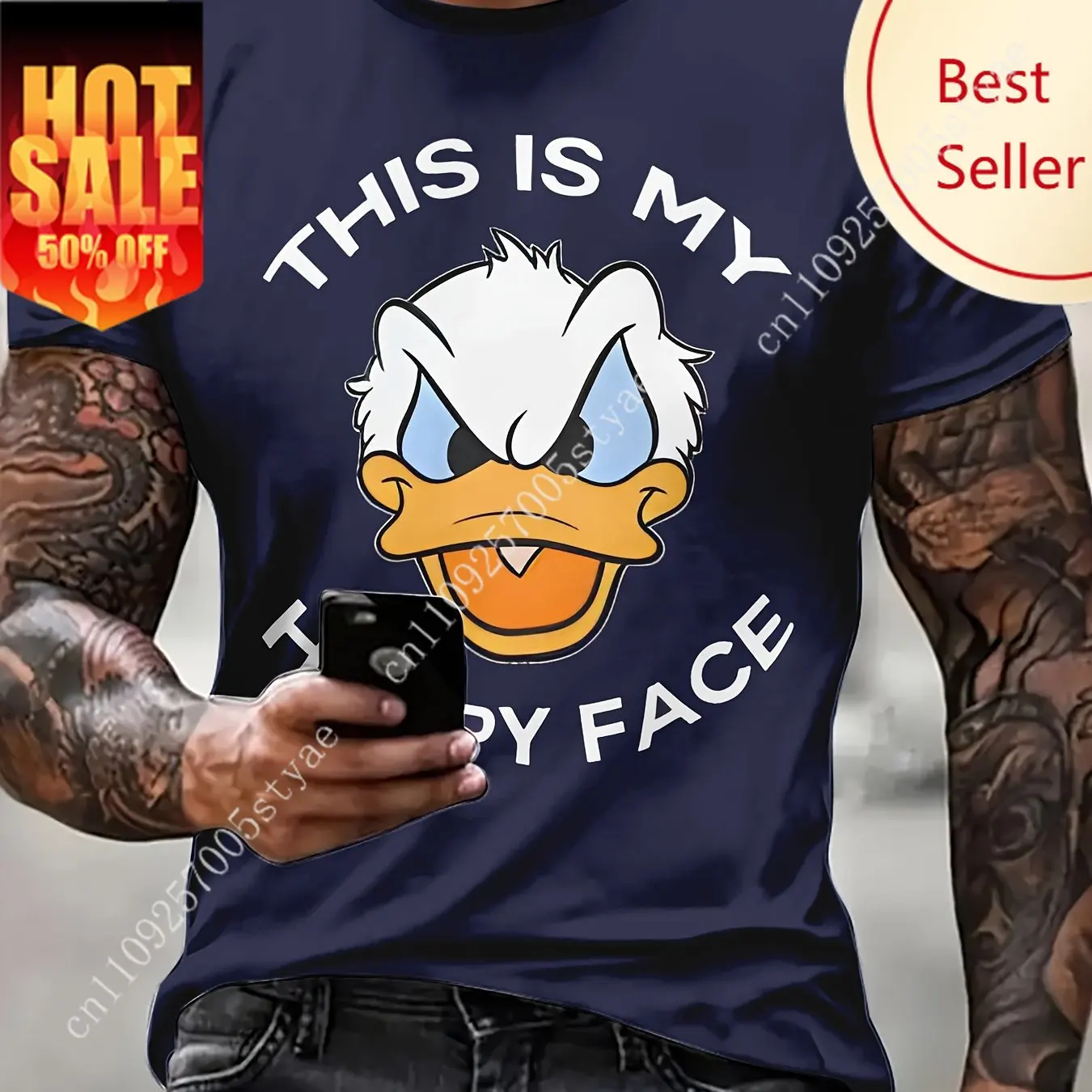 Disney 2026, летняя новая мужская повседневная футболка с рисунком Дональда Дака, летние повседневные удобные спортивные футболки с короткими рукавами, топы унисекс
Disney 2026, летняя новая мужская повседневная футболка с рисунком Дональда Дака, летние повседневные удобные спортивные футболки с короткими рукавами, топы унисекс