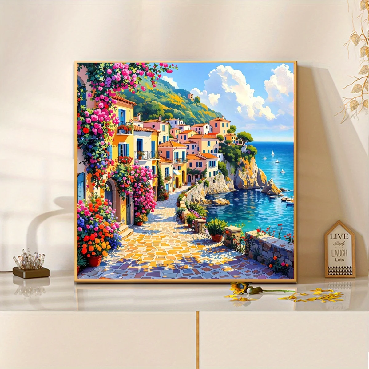 Beautiful Seaside Town Jigsaw Puzzle 500/1024 PCS Holiday Stress Relieving Fun Games Home Decor Holiday Gifts
Beautiful Seaside Town Jigsaw Puzzle 500/1024 PCS Holiday Stress Relieving Fun Games Home Decor Holiday Gifts
