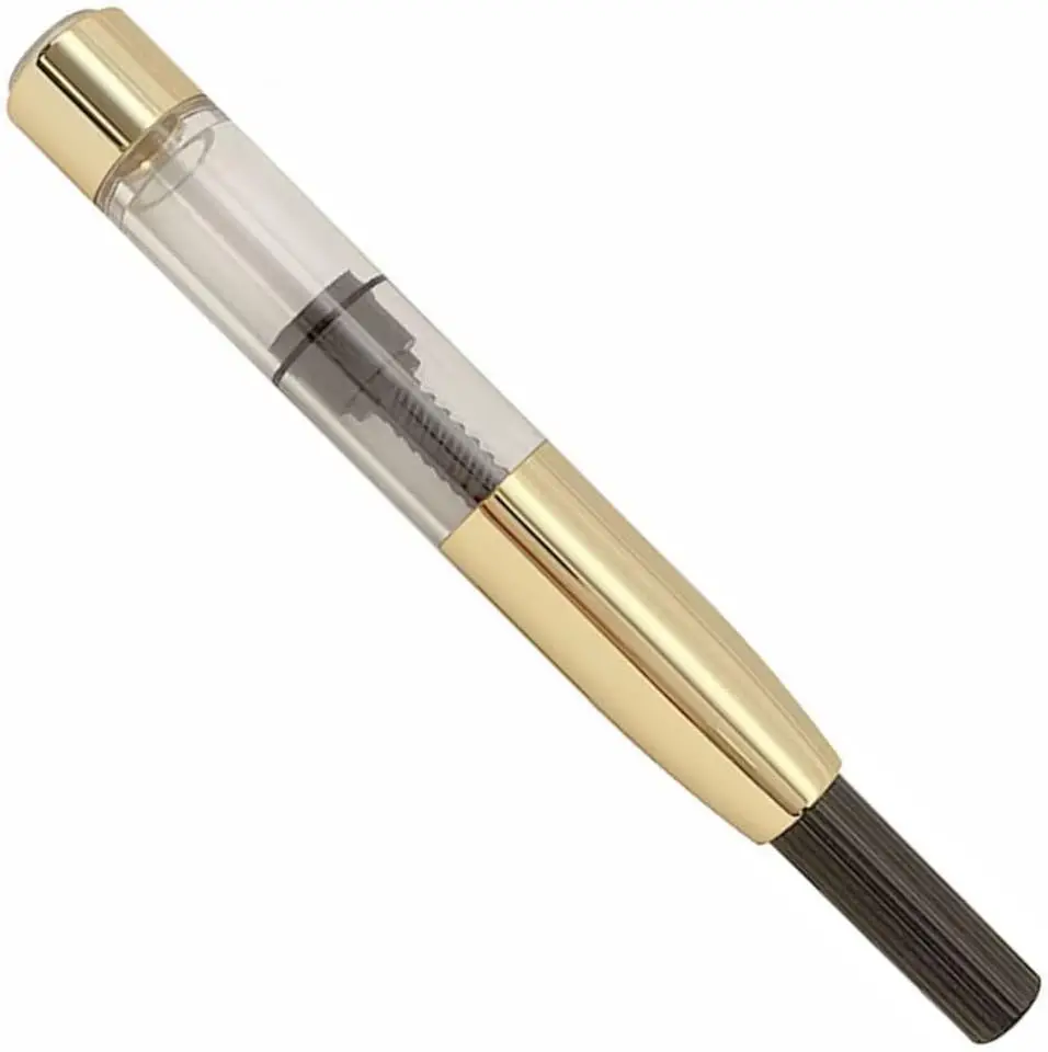 Gold Fountain Pen Ink Converter, 65mm, Fits Standard International Cartridges
Gold Fountain Pen Ink Converter, 65mm, Fits Standard International Cartridges