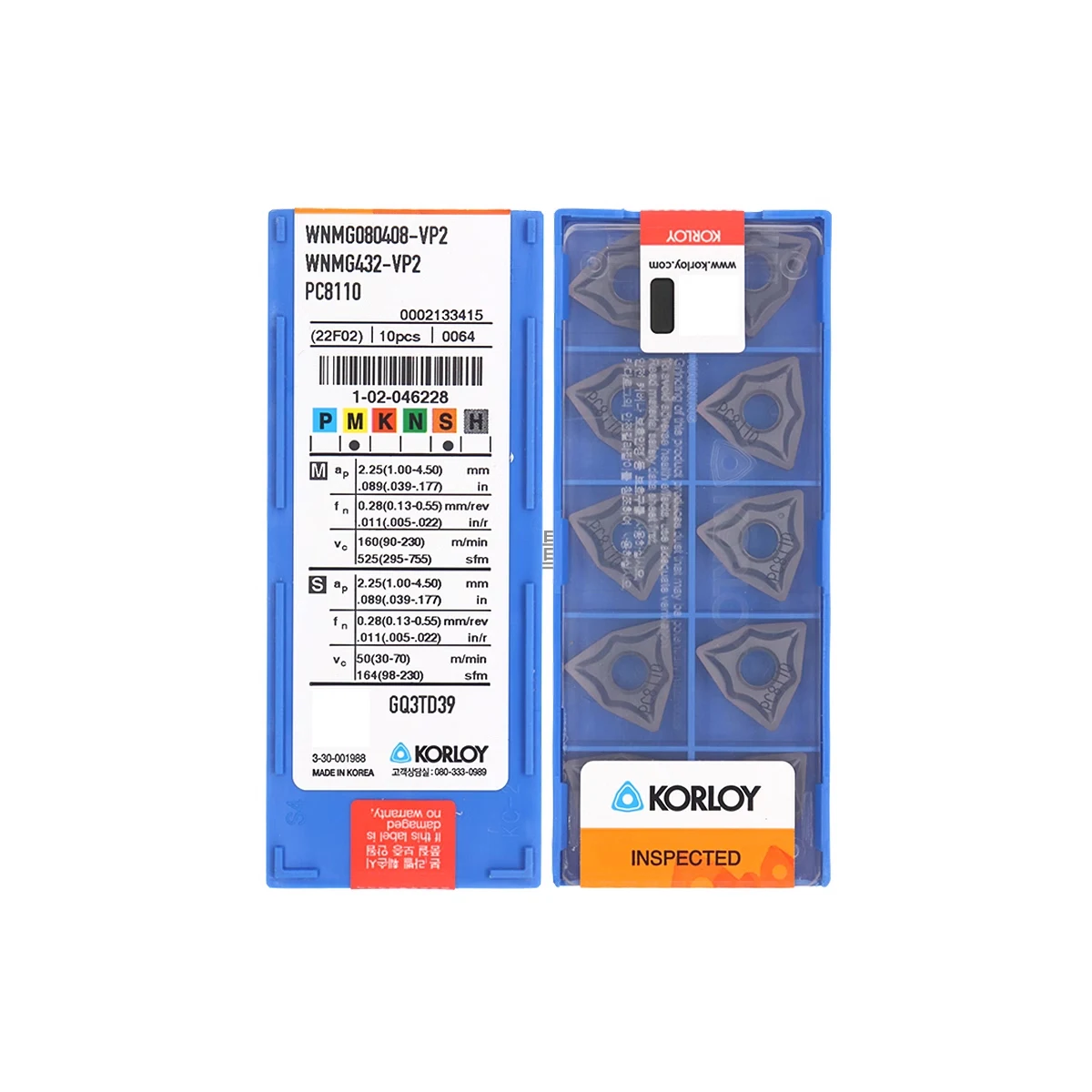 KORLOY Оригинал WNMG WNMG08 WNMG0804 WNMG080408 WNMG080404 -VP3 -VP2 -MP PC8105 PC8110 Токарная пластина
KORLOY Оригинал WNMG WNMG08 WNMG0804 WNMG080408 WNMG080404 -VP3 -VP2 -MP PC8105 PC8110 Токарная пластина