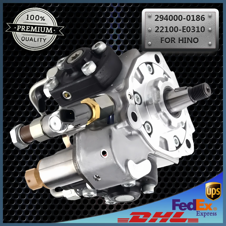 High Quality Common Rail Fuel Pump 294000-0186 2940000186 22100-E0310 Suitable for HINO Diesel Injection pump 
High Quality Common Rail Fuel Pump 294000-0186 2940000186 22100-E0310 Suitable for HINO Diesel Injection pump