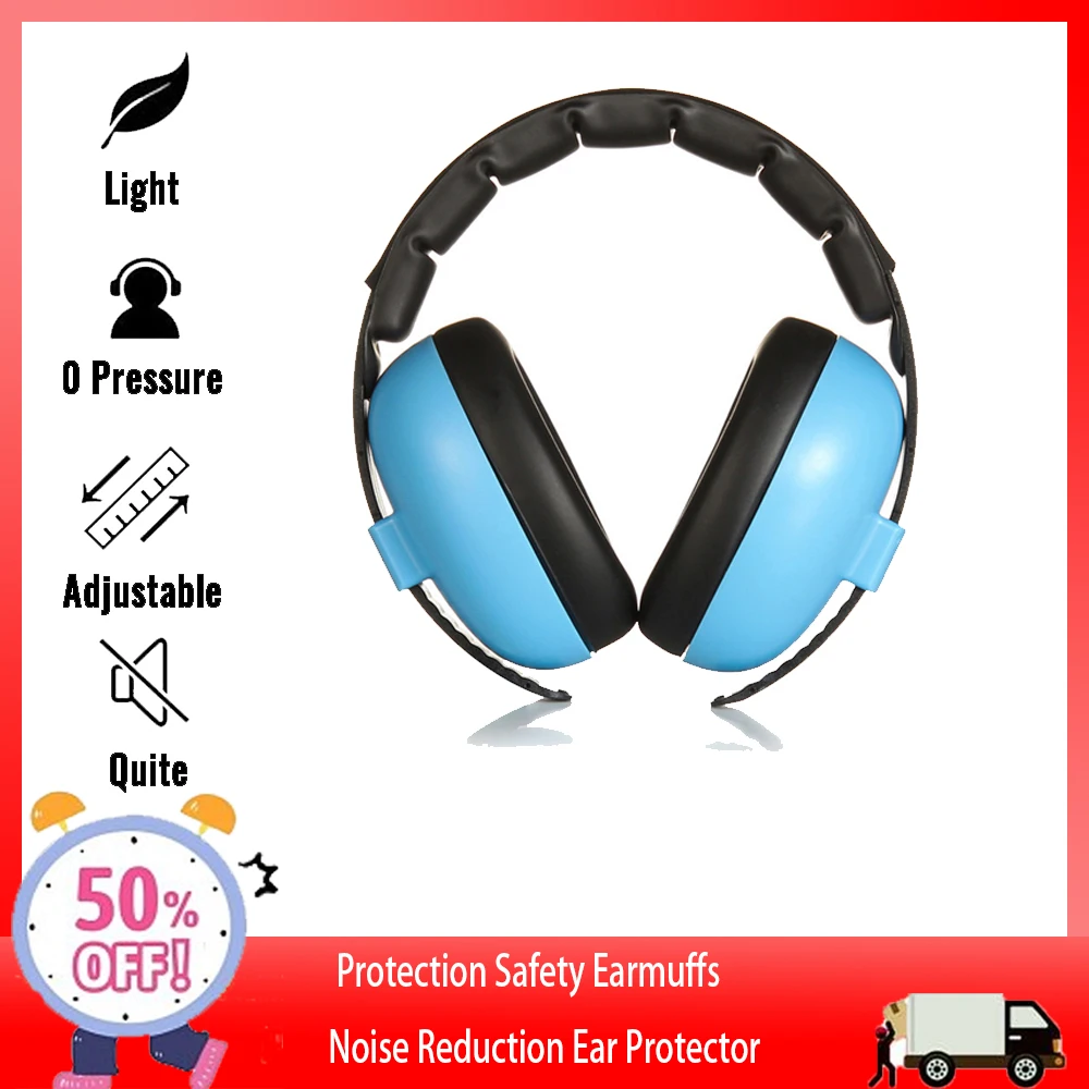 Baby Hearing Protection Safety Ear Muffs Kids Noise Cancelling Headphones Pad 3 Months-5 Years Old Child Baby headset
Baby Hearing Protection Safety Ear Muffs Kids Noise Cancelling Headphones Pad 3 Months-5 Years Old Child Baby headset