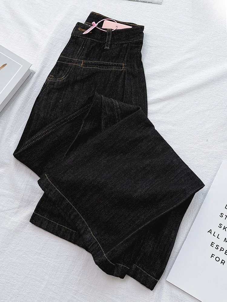 Korean Sle Commuter High Waist Straight Leg Jeans Women's Autumn Winter New plus Size Ele Slimming Versatile Pants
Korean Sle Commuter High Waist Straight Leg Jeans Women's Autumn Winter New plus Size Ele Slimming Versatile Pants