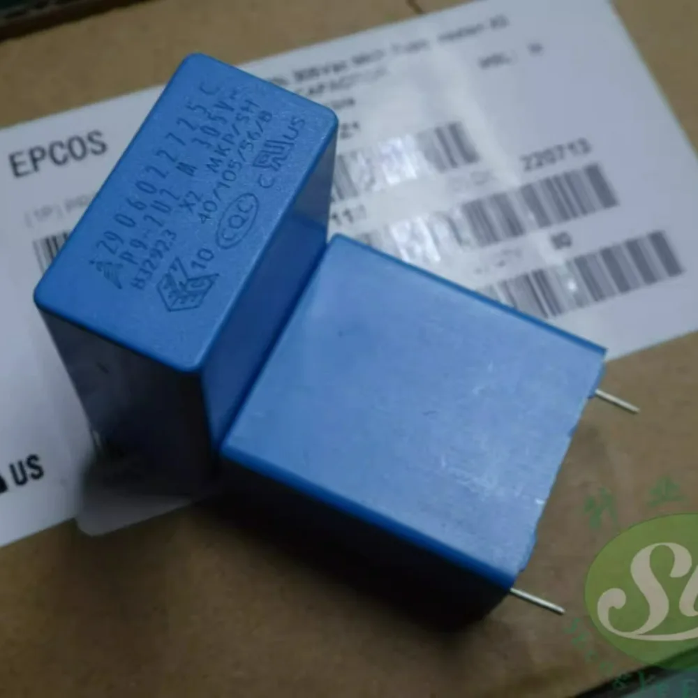 EPCOS 2.2uf/305vAC 2u2 225 Brand New 22mm Film Capacitor B32923C3225M Z1
EPCOS 2.2uf/305vAC 2u2 225 Brand New 22mm Film Capacitor B32923C3225M Z1