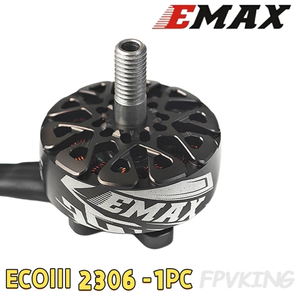 EMAX ECOIII 2306 Brushless Motor 1700/1900/2400KV 3-6S 1PC For 5-5.5 Inch Propellers FPV Racing Drone
EMAX ECOIII 2306 Brushless Motor 1700/1900/2400KV 3-6S 1PC For 5-5.5 Inch Propellers FPV Racing Drone