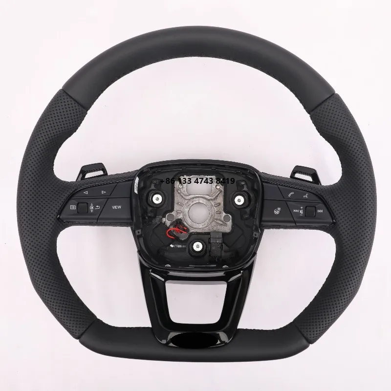 Fits carbon fiber and leather steering wheels with custom stitching and paddle shifters
Fits carbon fiber and leather steering wheels with custom stitching and paddle shifters