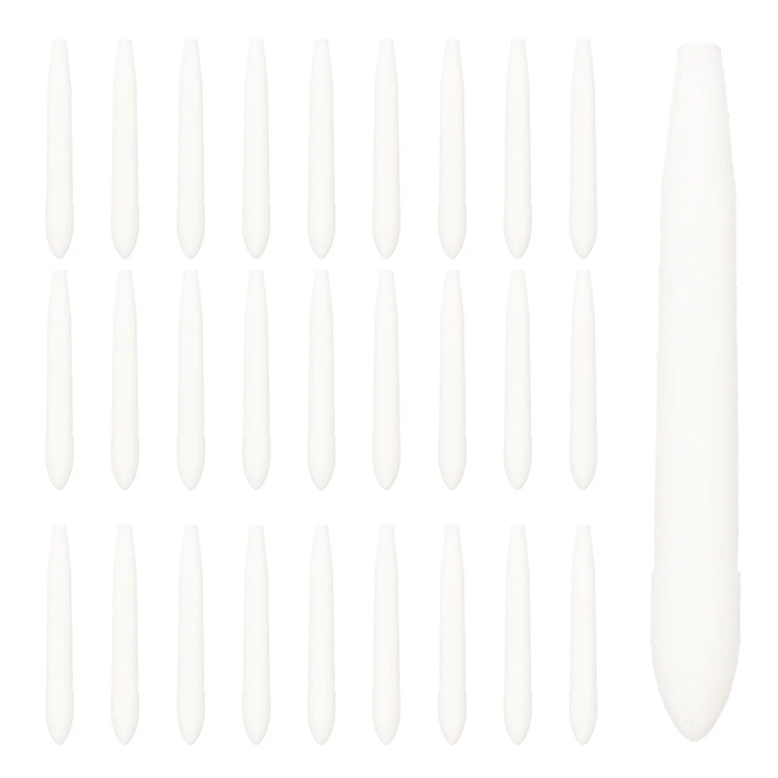 25 Pcs Paint Pen Refill White Replacement Points Marker Tips Smooth Writing Fiber Student Pens Office School Travel Premium
25 Pcs Paint Pen Refill White Replacement Points Marker Tips Smooth Writing Fiber Student Pens Office School Travel Premium