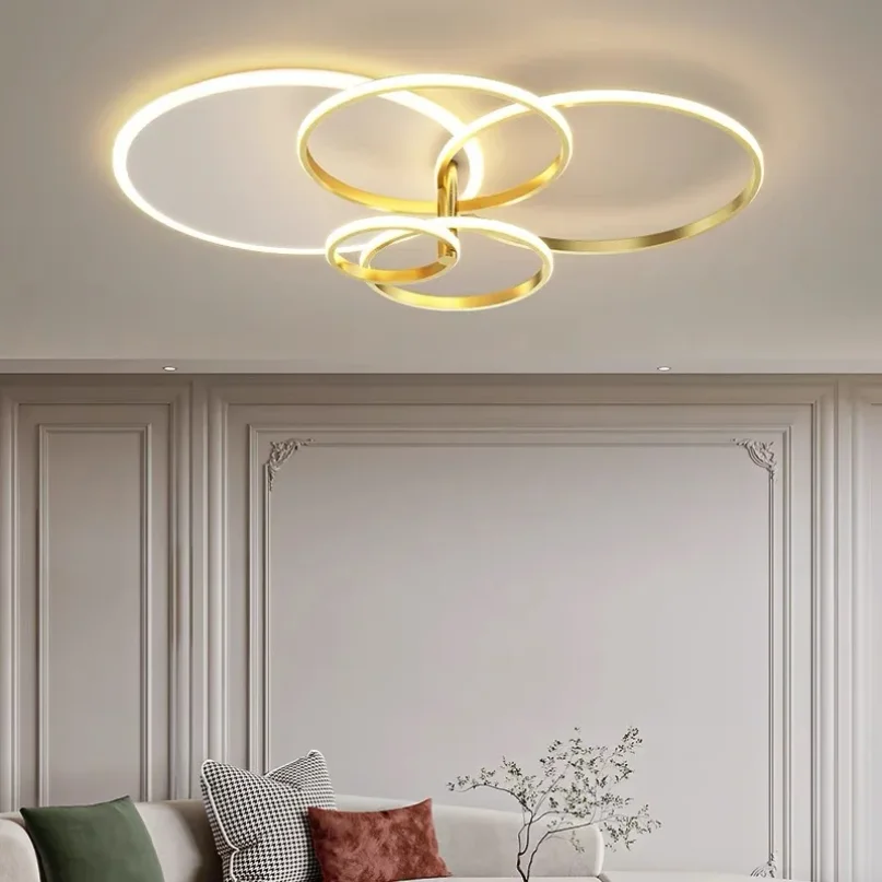 Modern LED Ceiling Lights Black Gold White Home Decorations Bedroom Living Dining Room Nordic Ceiling Lighting Interior Fixtures
Modern LED Ceiling Lights Black Gold White Home Decorations Bedroom Living Dining Room Nordic Ceiling Lighting Interior Fixtures
