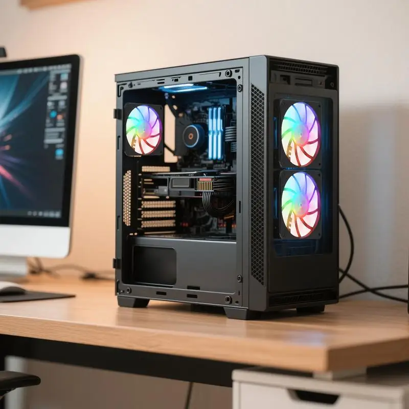 Вентиляторы для корпуса ПК, охладитель RGB, бесшумный тонкий радиатор процессора, охладители для домашнего рабочего места, игры, инструмент для оптимизации воздушного потока ПК
Вентиляторы для корпуса ПК, охладитель RGB, бесшумный тонкий радиатор процессора, охладители для домашнего рабочего места, игры, инструмент для оптимизации воздушного потока ПК
