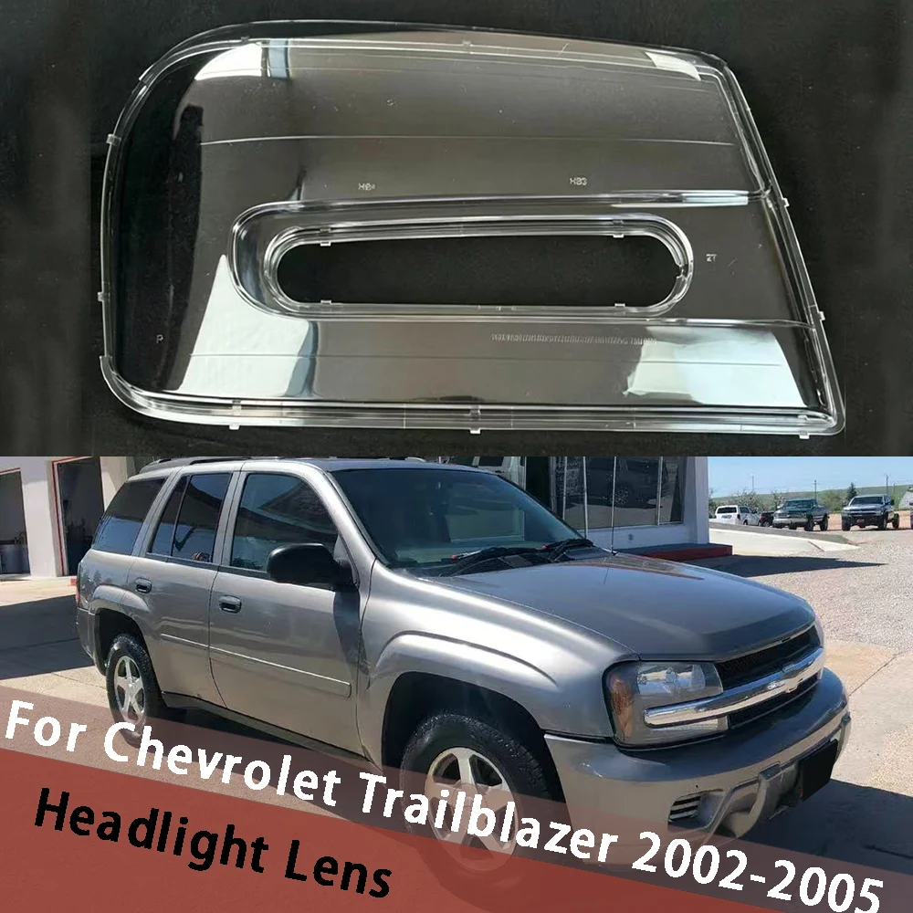 For Chevrolet Trailblazer 2002-2005 Car Headlight Cover Transparent Lampshade Lamp Lens Housing Headlamp Shell Front Plexiglass
For Chevrolet Trailblazer 2002-2005 Car Headlight Cover Transparent Lampshade Lamp Lens Housing Headlamp Shell Front Plexiglass