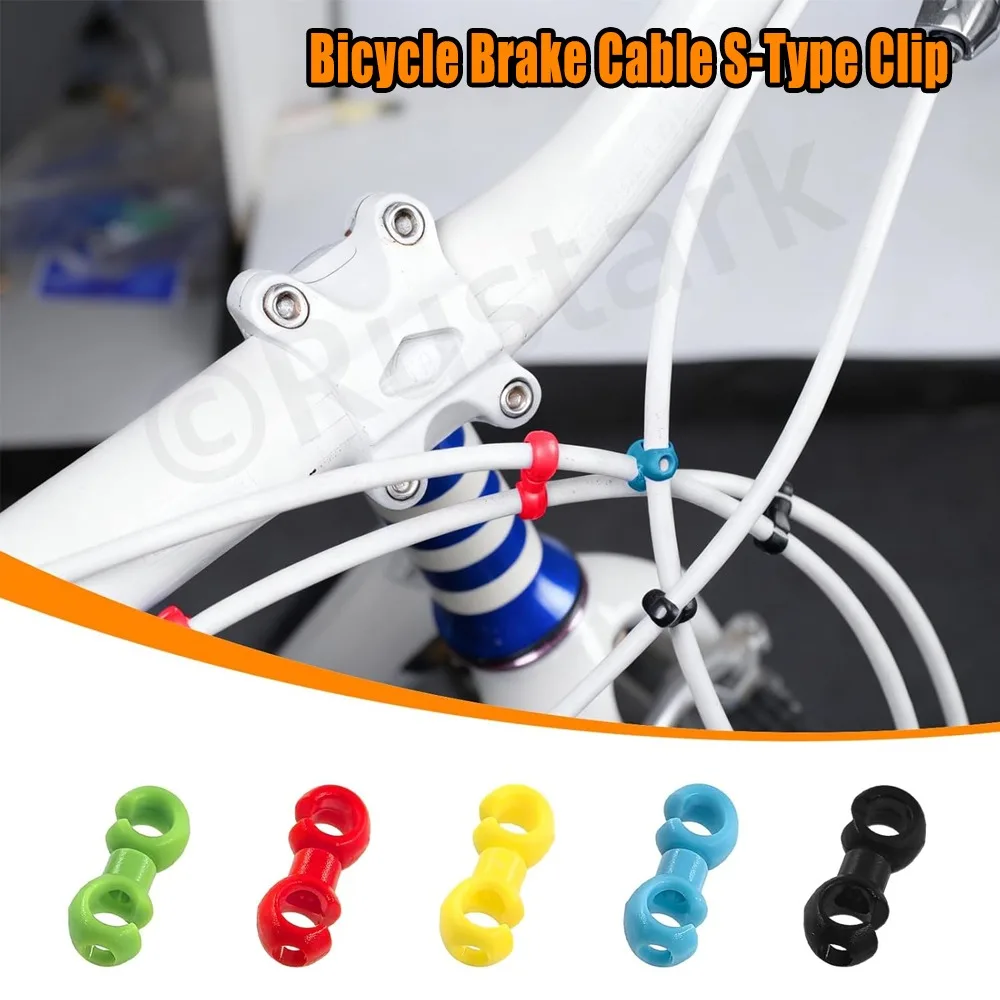 10pcs Bicycle Brake Cable S Clip Hose Guide Bike Cross Line Organizer For Mountain Road Bike Handcuff Type Hub Clip Shift Cable
10pcs Bicycle Brake Cable S Clip Hose Guide Bike Cross Line Organizer For Mountain Road Bike Handcuff Type Hub Clip Shift Cable
