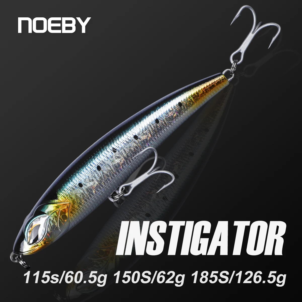 Рыболовная приманка NOEBY Stickbait 115 мм, 60,5 г, 150 мм, 62 г, 185 мм, 127 г, тонущая приманка для рыбалки с большой игрой для морской ловли тунца
Рыболовная приманка NOEBY Stickbait 115 мм, 60,5 г, 150 мм, 62 г, 185 мм, 127 г, тонущая приманка для рыбалки с большой игрой для морской ловли тунца