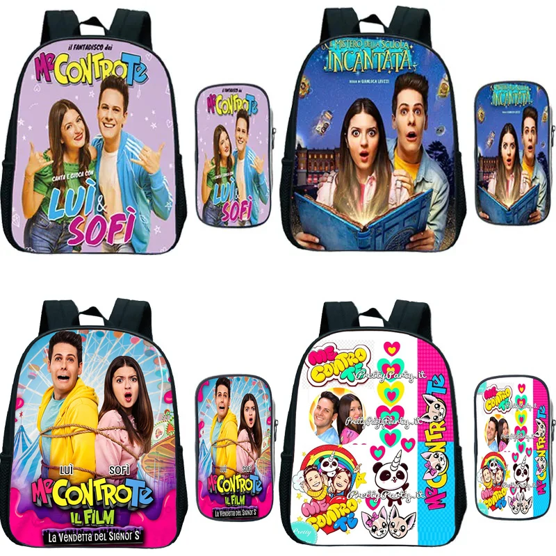 New Me Contro Te Kids Backpack With Pencil Case 2pcs Set Sofia Luigi Cartoon Kindergarten Bags Boys Girls Schoolbag Gift Mochila
New Me Contro Te Kids Backpack With Pencil Case 2pcs Set Sofia Luigi Cartoon Kindergarten Bags Boys Girls Schoolbag Gift Mochila
