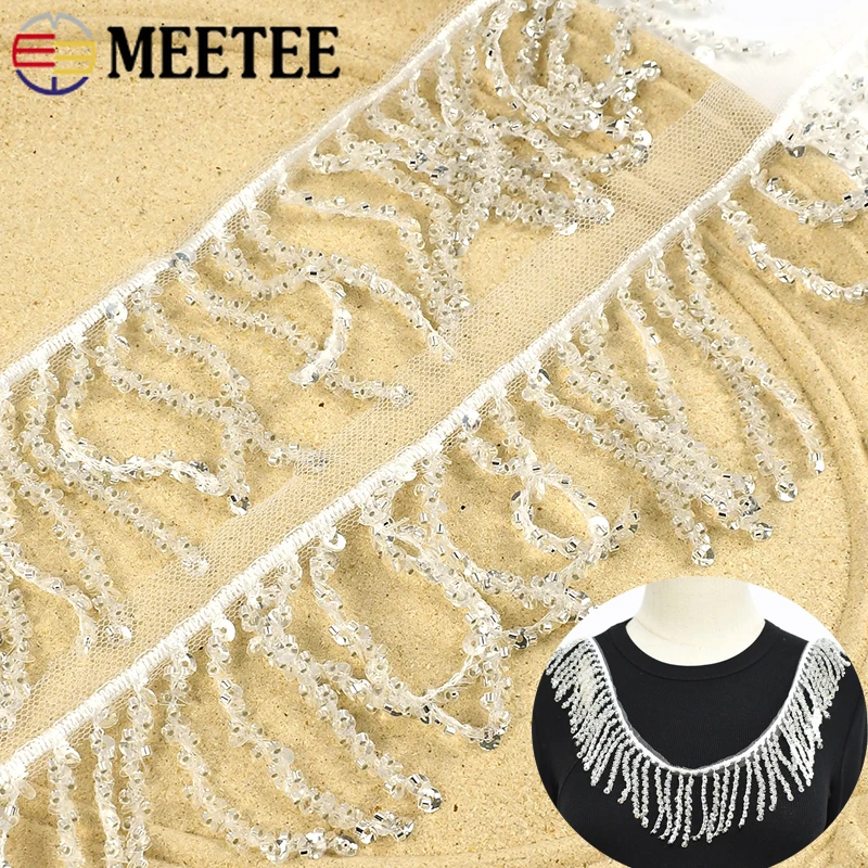 1/2/4Yards 7cm Glass Beaded Fringe Tassels Crystal Lace Trim Latin Dress Decorative Trimmings Stitching DIY Sewing Accessories
1/2/4Yards 7cm Glass Beaded Fringe Tassels Crystal Lace Trim Latin Dress Decorative Trimmings Stitching DIY Sewing Accessories