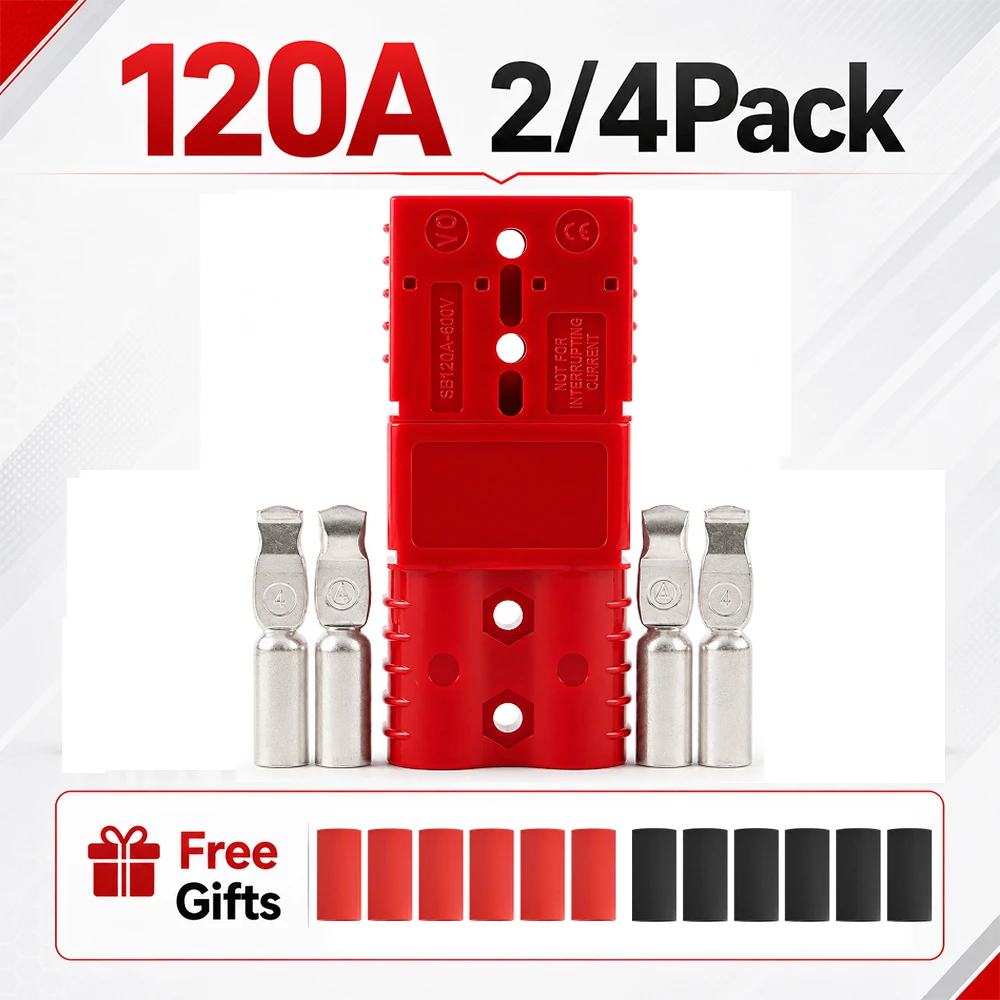 120A Power 2 Pole Battery Quick Connect Disconnect Connector Plug 50 amp Power Connector Plug Battery Charger Accessories
120A Power 2 Pole Battery Quick Connect Disconnect Connector Plug 50 amp Power Connector Plug Battery Charger Accessories
