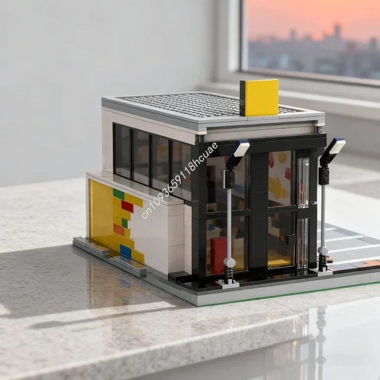 950pcs MOC Store Modulared Model Building Blocks Architecture DIY Festivals Gift Creative Idea Education Toys Birthday
950pcs MOC Store Modulared Model Building Blocks Architecture DIY Festivals Gift Creative Idea Education Toys Birthday