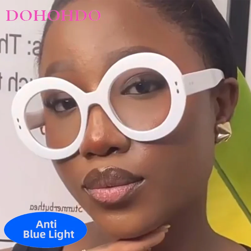 Punk Hipster Trendy Oversized Round Anti-Blue Light Women Men Glasses Designer Brand Gaming For Computer Optical Eyewear Lentes
Punk Hipster Trendy Oversized Round Anti-Blue Light Women Men Glasses Designer Brand Gaming For Computer Optical Eyewear Lentes