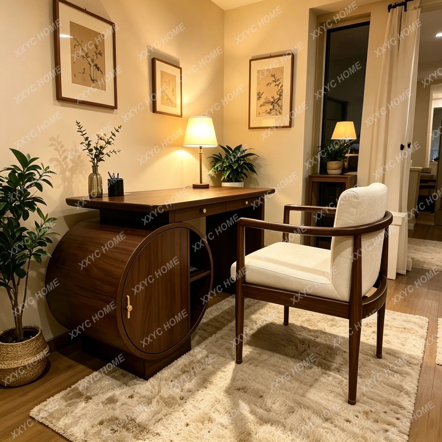 Modern desk Home writing desk Calligraphy table Computer table
Modern desk Home writing desk Calligraphy table Computer table