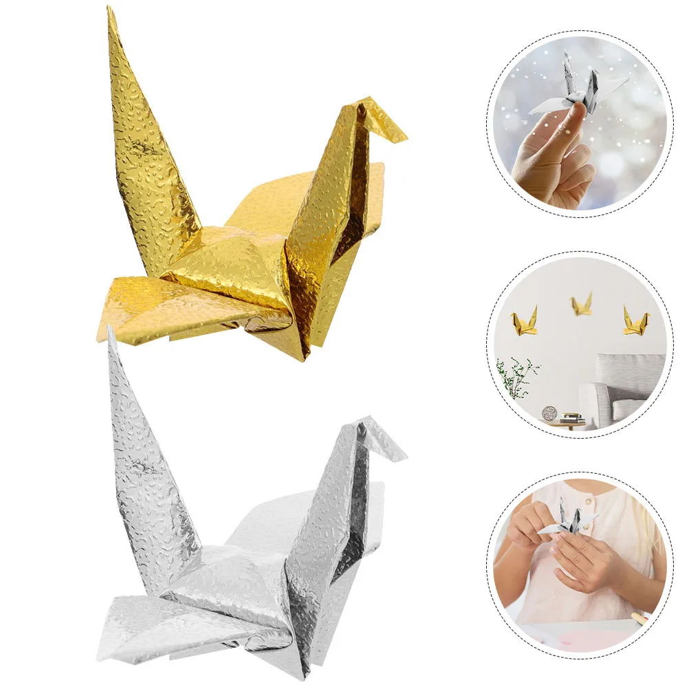 200 Sheets Bright Lustrous Folding Paper Single-Sided Origami Paper for DIY Crane Heart Craft Projects Origami Folding Sheets
200 Sheets Bright Lustrous Folding Paper Single-Sided Origami Paper for DIY Crane Heart Craft Projects Origami Folding Sheets