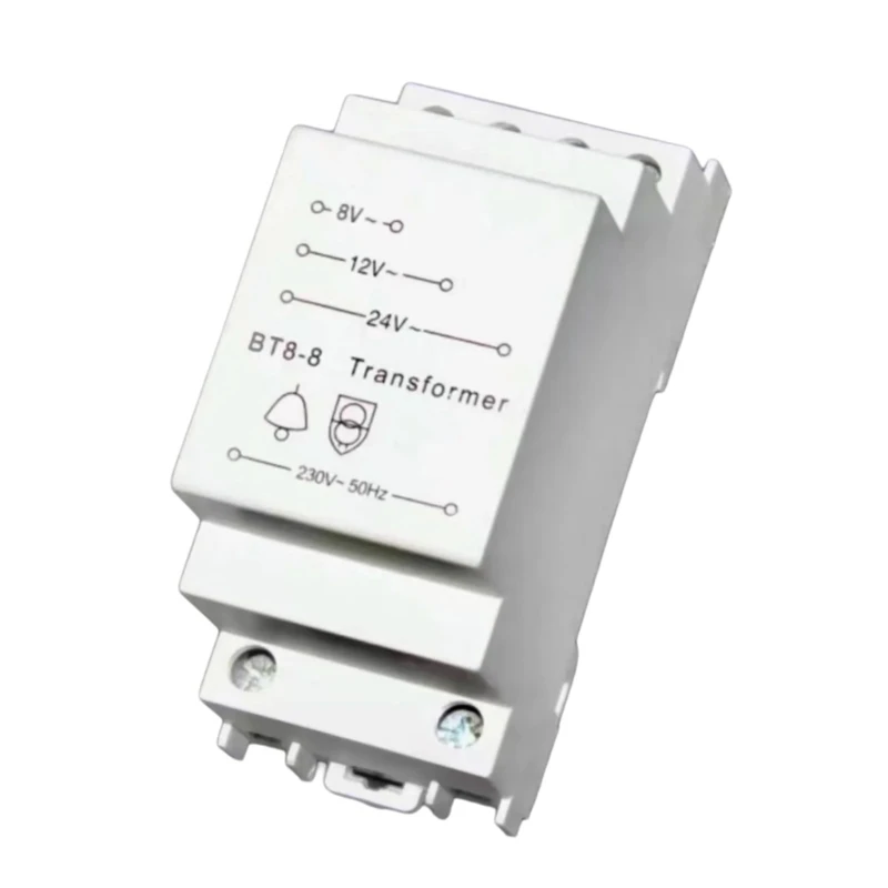 Type 8/12/24V Doorbell Converters Door Bells Protector Replacement Door Chimes Converters Easy to Install
Type 8/12/24V Doorbell Converters Door Bells Protector Replacement Door Chimes Converters Easy to Install
