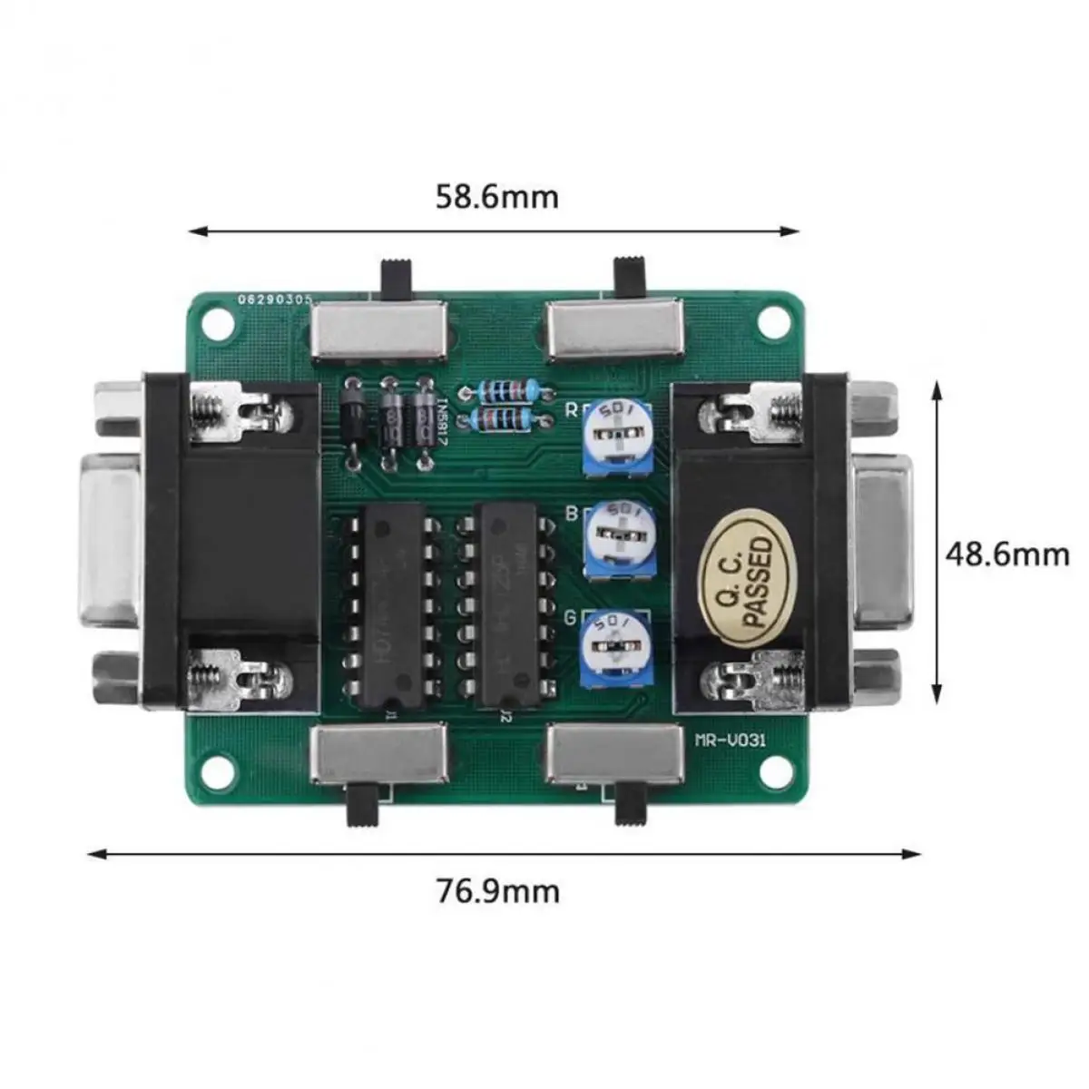 Генератор сканирующих линий VGA Classics VC005 для ретро-игр, контроллер аркадного автомата, плата генератора сканирующих линий, запчасти для аркадных автоматов
Генератор сканирующих линий VGA Classics VC005 для ретро-игр, контроллер аркадного автомата, плата генератора сканирующих линий, запчасти для аркадных автоматов