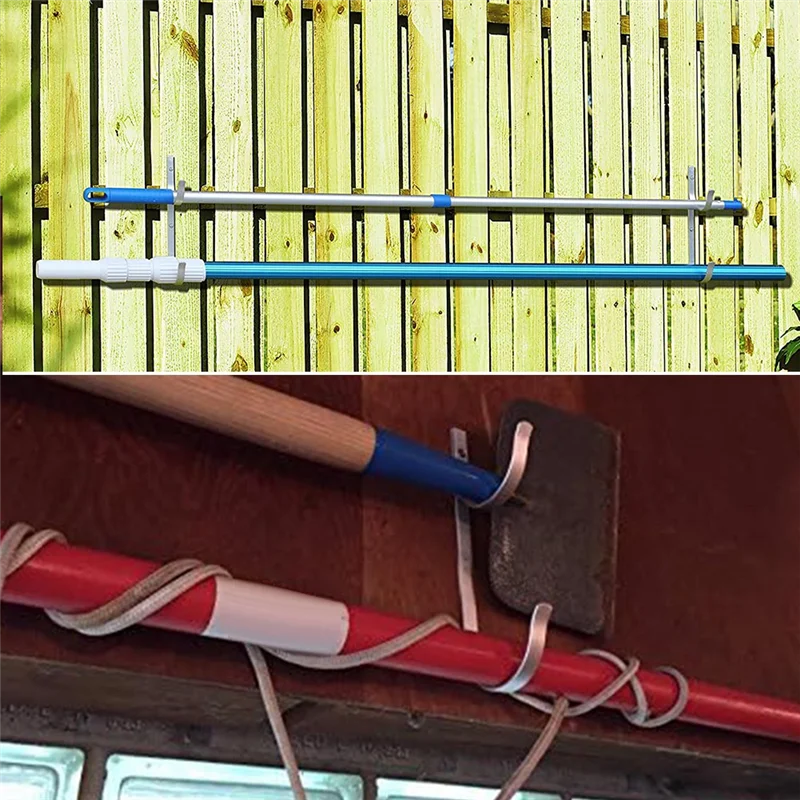A63X-Pool Pole Hanger Hooks With Matching Screws Hooks For Telescopic Poles, Skimmers, Leaf Rakes, Brushes
A63X-Pool Pole Hanger Hooks With Matching Screws Hooks For Telescopic Poles, Skimmers, Leaf Rakes, Brushes