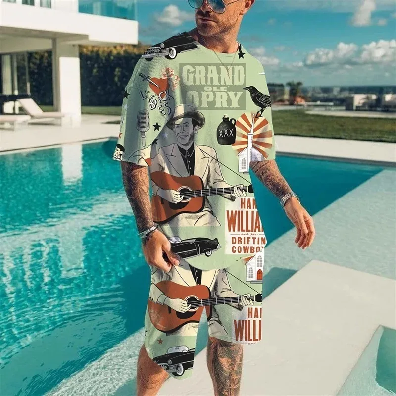 2025 Hip Hop Street Hawaii Personalized Beach Short Sleeve Polyester Fiber Set Men's Round Neck T-shirt Shorts 2-piece Set
2025 Hip Hop Street Hawaii Personalized Beach Short Sleeve Polyester Fiber Set Men's Round Neck T-shirt Shorts 2-piece Set