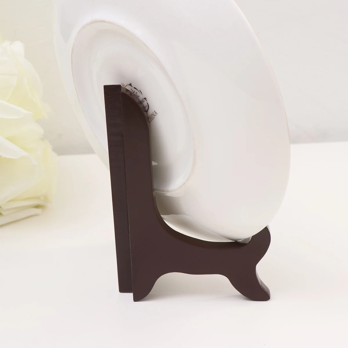 Curved Wooden Display Stand For Plate Dish Holder Easel Home Decoration Shelf Organizer Desktop Tea Cake Rack 10-15Cm Diameter
Curved Wooden Display Stand For Plate Dish Holder Easel Home Decoration Shelf Organizer Desktop Tea Cake Rack 10-15Cm Diameter