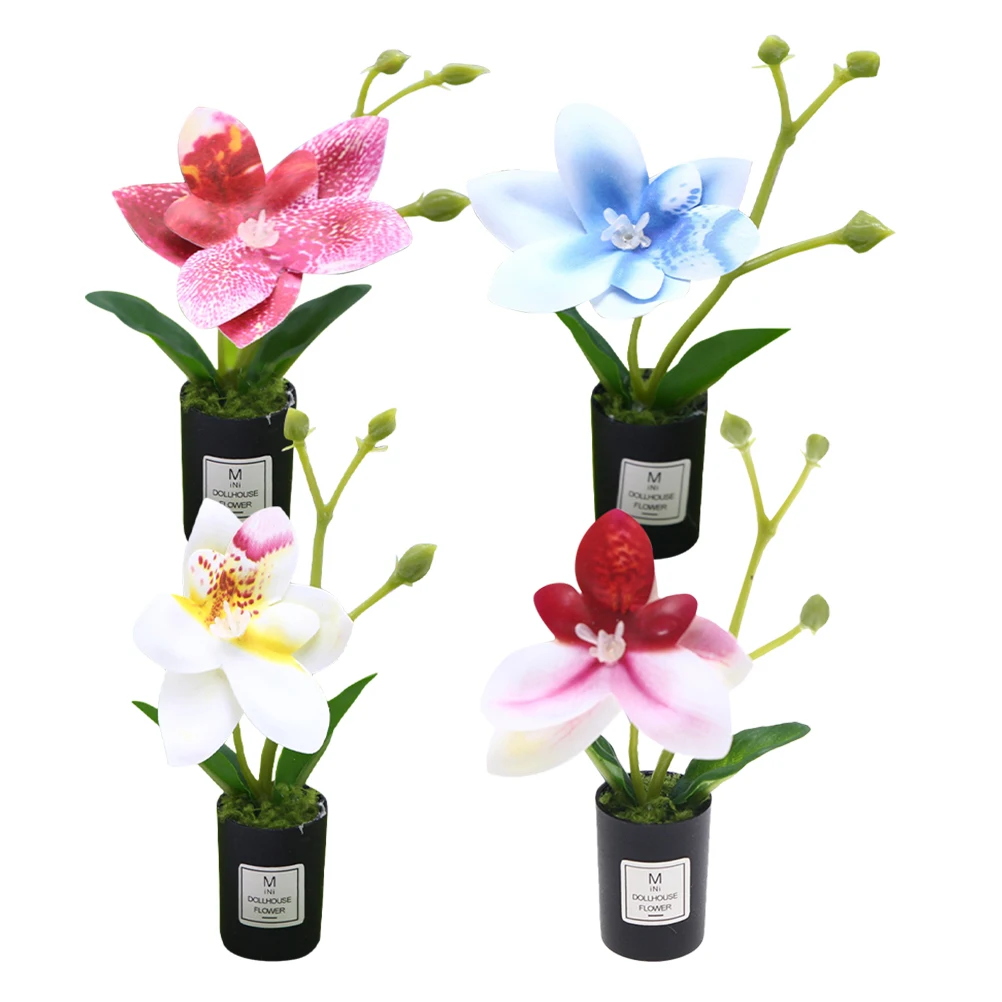 4pcs Artificial Butterfly Orchids Realistic Mini Phalaenopsis Plants Maintenancefree Indoor Decor Faux Flowers Lifelike Vase
4pcs Artificial Butterfly Orchids Realistic Mini Phalaenopsis Plants Maintenancefree Indoor Decor Faux Flowers Lifelike Vase