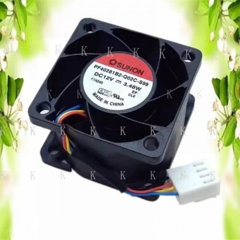 C ДЛЯ SUNON PF40281B2-Q02C-S99 4028 12 В 3,48 Вт Серверный охлаждающий вентилятор с высоким воздушным потоком
C ДЛЯ SUNON PF40281B2-Q02C-S99 4028 12 В 3,48 Вт Серверный охлаждающий вентилятор с высоким воздушным потоком