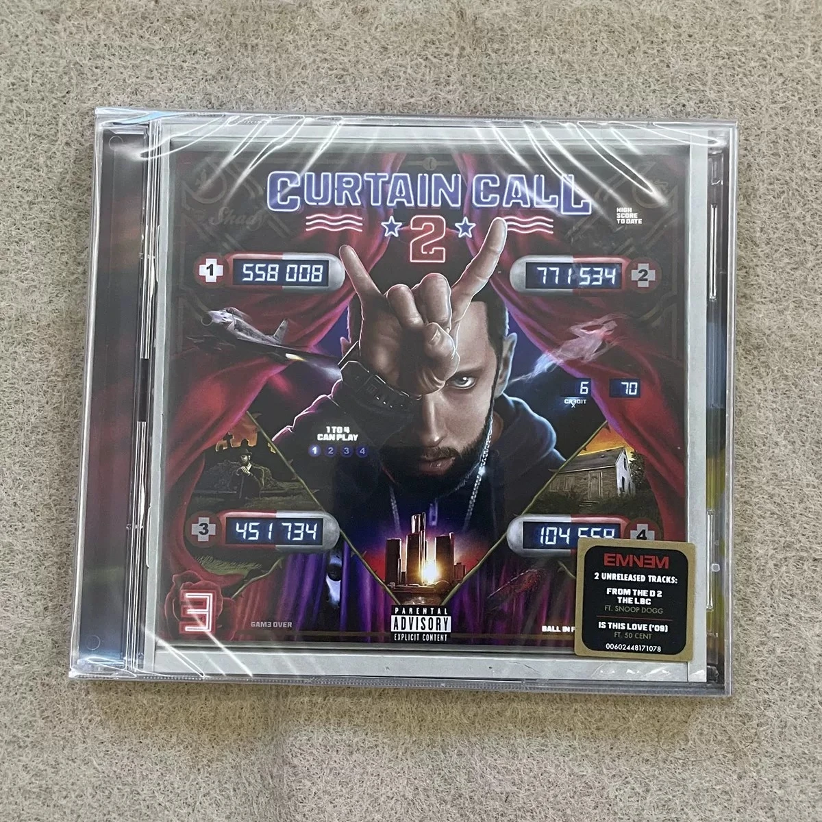 In Stock Hardcore Hip-Hop Greatest Hits 2CD, Legendary Rapper Career Compilation, Brand New Sealed
In Stock Hardcore Hip-Hop Greatest Hits 2CD, Legendary Rapper Career Compilation, Brand New Sealed