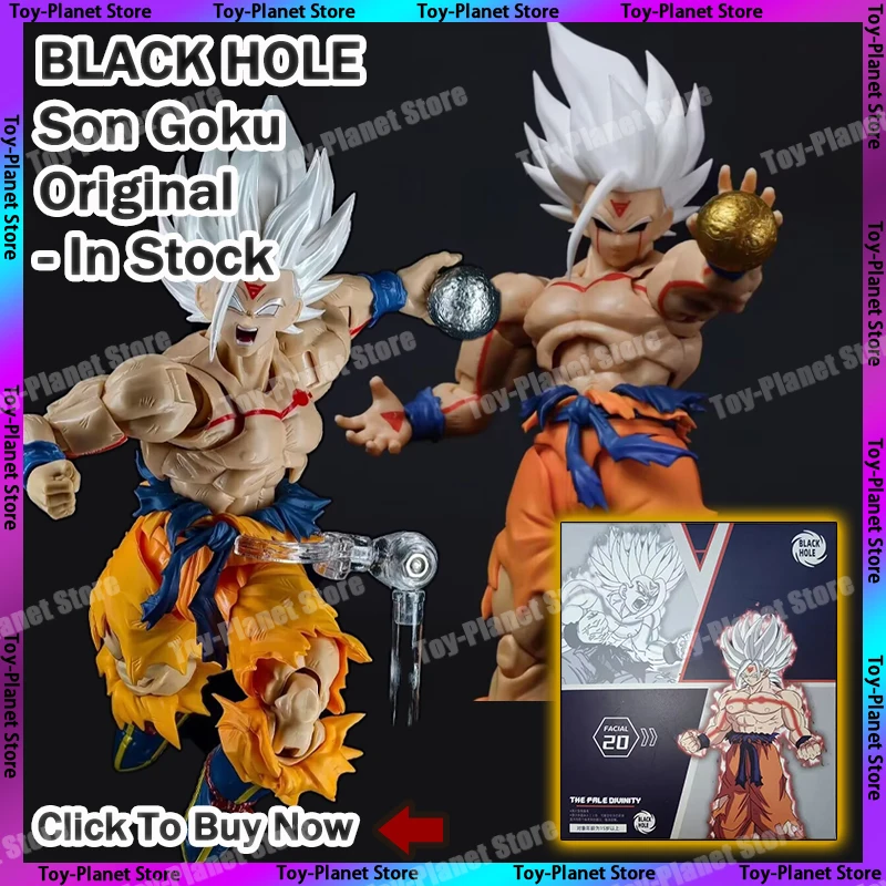 In Stock Black Hole Toys Goku Authentic The Pale Divinity Action Figure Dragon Ball Super Saiyan Rosseta Collectible Toy
In Stock Black Hole Toys Goku Authentic The Pale Divinity Action Figure Dragon Ball Super Saiyan Rosseta Collectible Toy