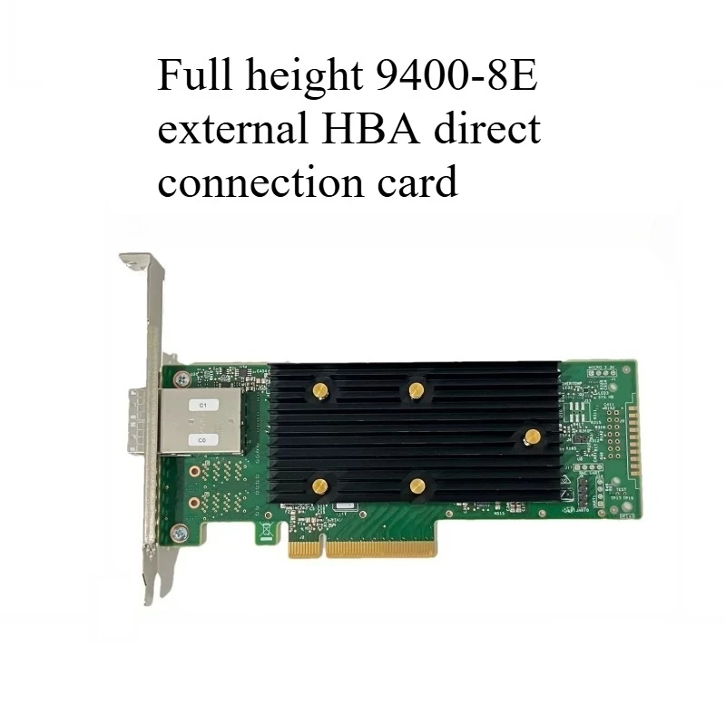 For LSI SAS 9300-8E 9400-8E HBA Card SAS3008 SAS3408 12Gb/s External SAS Host Bus Adapter for Storage Enclosure JBOD
For LSI SAS 9300-8E 9400-8E HBA Card SAS3008 SAS3408 12Gb/s External SAS Host Bus Adapter for Storage Enclosure JBOD