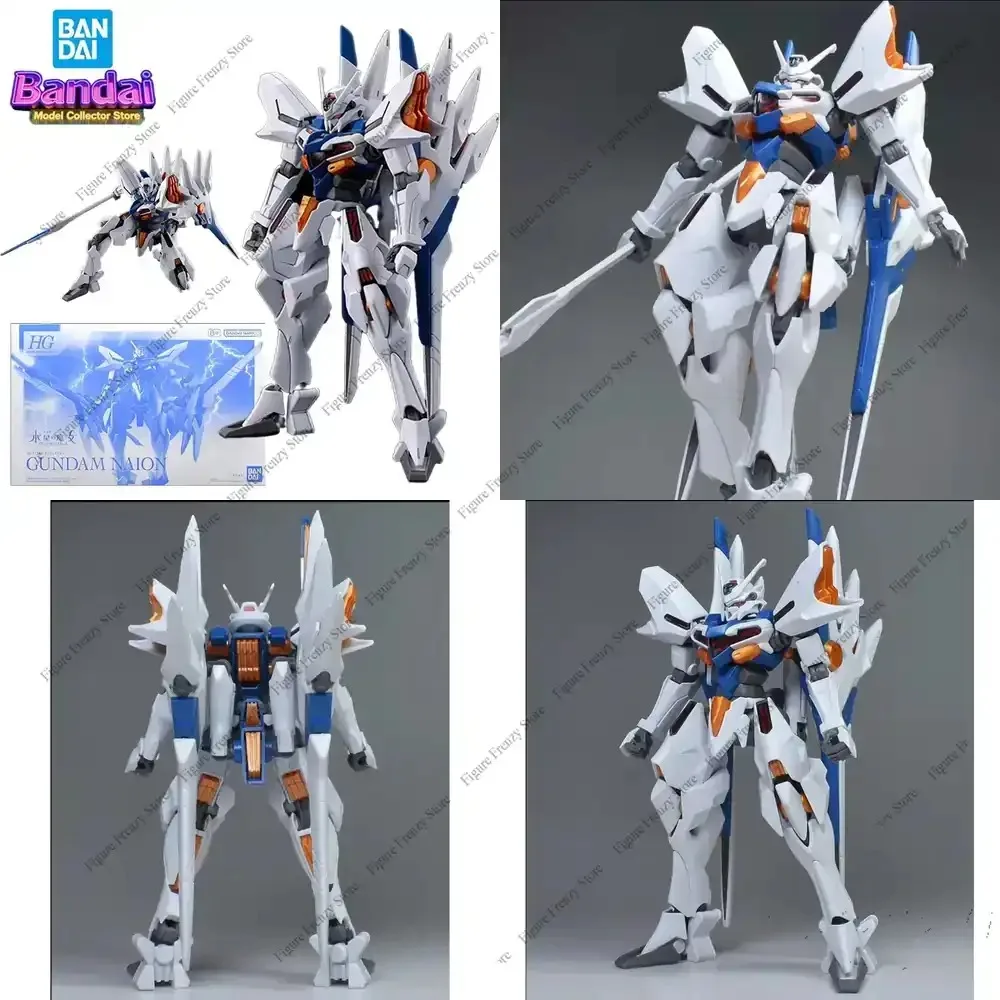 Special Offer Bandai HG 1/144 Gundam Naion Action Figure for Mobile Suit Gundam The Witch from Mercury Plastic Model Kit with
Special Offer Bandai HG 1/144 Gundam Naion Action Figure for Mobile Suit Gundam The Witch from Mercury Plastic Model Kit with