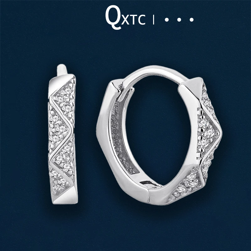Full Diamond Hoop Earrings for Women 2024 Trend Irregularity Earring 100% Silver 925 Fine Jewelry Gift
Full Diamond Hoop Earrings for Women 2024 Trend Irregularity Earring 100% Silver 925 Fine Jewelry Gift