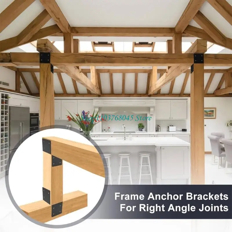 R53F 4Pcs Light Steel Frame Anchors Connector Post Anchors Post Bracket Easy to Install
R53F 4Pcs Light Steel Frame Anchors Connector Post Anchors Post Bracket Easy to Install