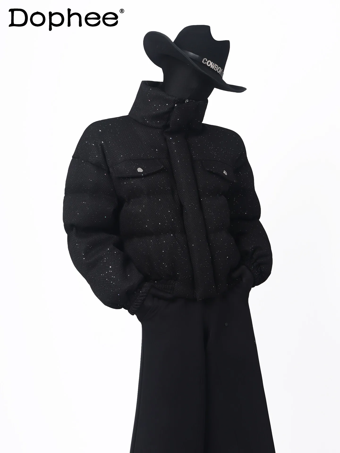 Winter Men's Cotton Jacket Starry Sky Thickened Warm Padded Loose Casual Fashion Trendy Cotton Coat
Winter Men's Cotton Jacket Starry Sky Thickened Warm Padded Loose Casual Fashion Trendy Cotton Coat