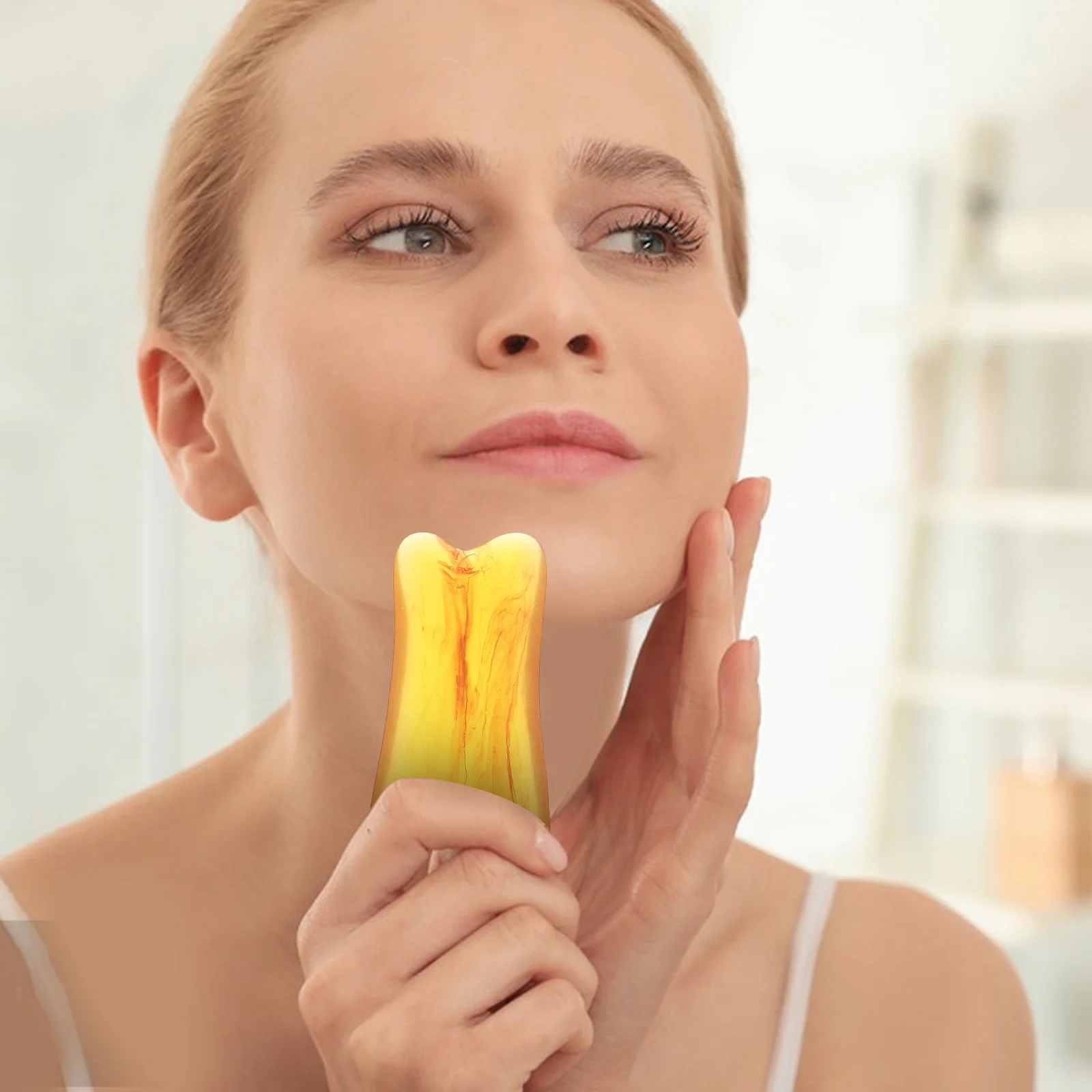 Resin Gua Sha Face Tool Multi-Function Massager for Facial Neck Muscle Relief Fatigue Skin Rejuvenation Easy to Use
Resin Gua Sha Face Tool Multi-Function Massager for Facial Neck Muscle Relief Fatigue Skin Rejuvenation Easy to Use