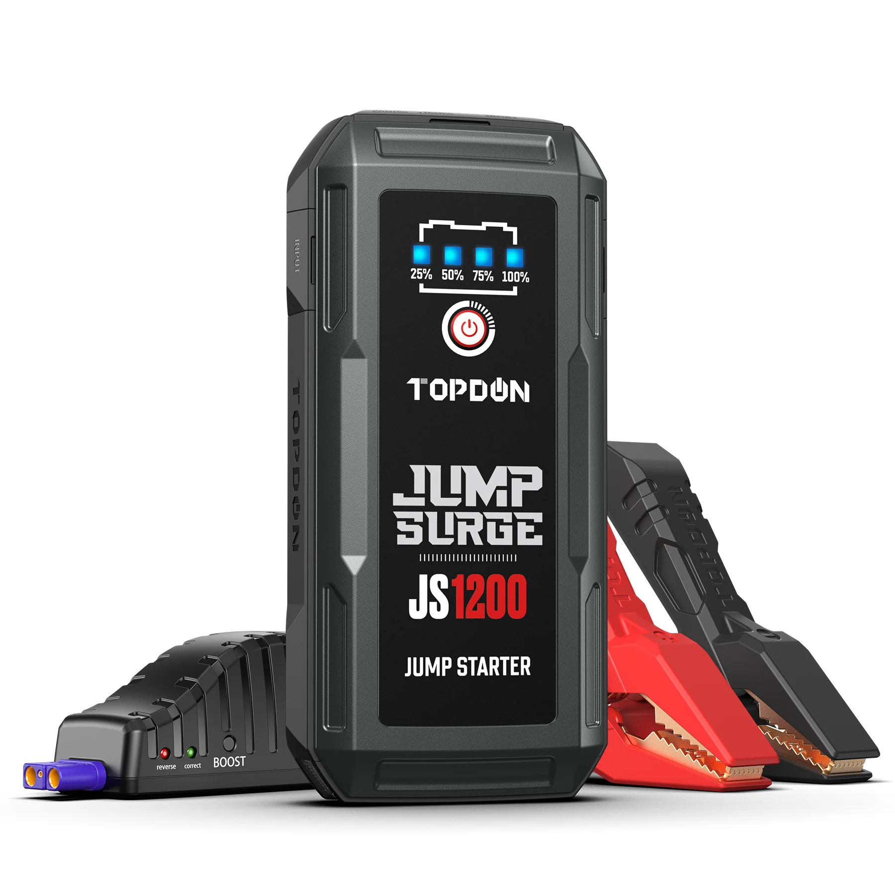 TOPDON oem odm custom 10000mah 4 usb portable 12v car jump starter start battery charger power bank vehicle booster pack
TOPDON oem odm custom 10000mah 4 usb portable 12v car jump starter start battery charger power bank vehicle booster pack