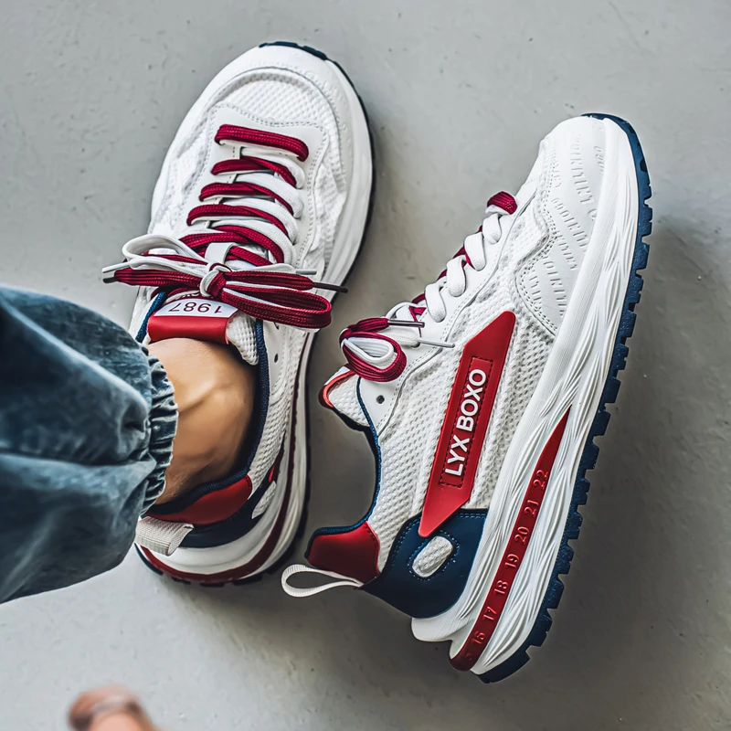 Casual Sneakers Designer Style Men's Shoes Comfortable Platform Sneakers Man Fashion Casual Sneaker Sports Tennis Training Shoes
Casual Sneakers Designer Style Men's Shoes Comfortable Platform Sneakers Man Fashion Casual Sneaker Sports Tennis Training Shoes