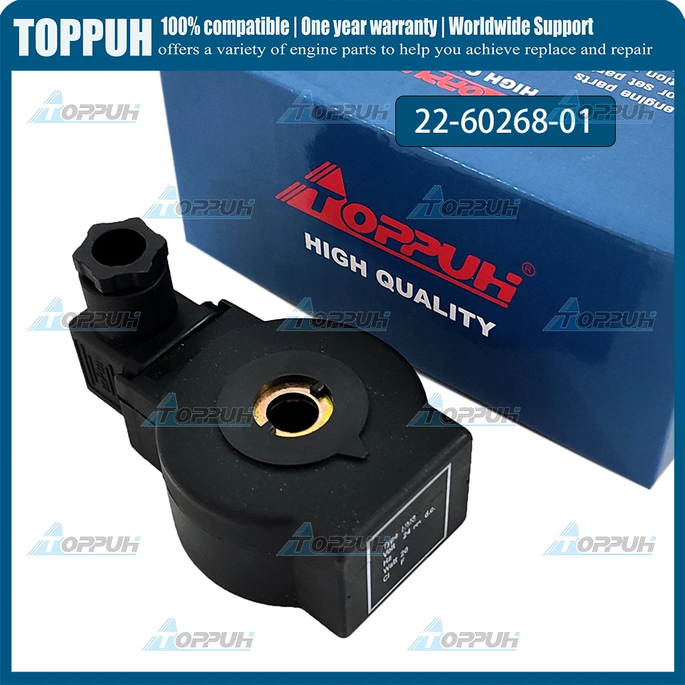 1pc 22-60268-01 Solenoid Valve 24V For Carrier Xarios 300 500 600 350
1pc 22-60268-01 Solenoid Valve 24V For Carrier Xarios 300 500 600 350