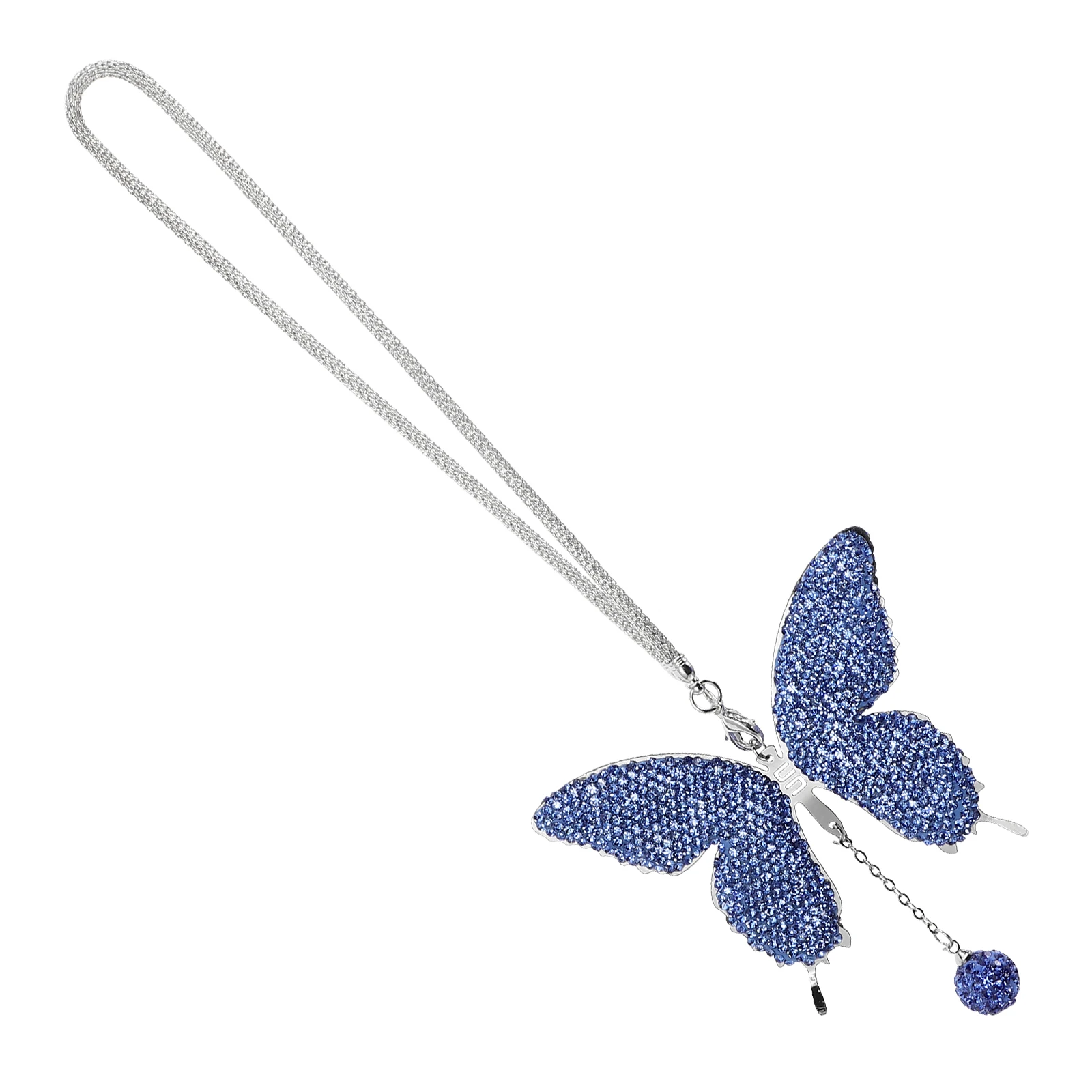 Car Accessories Rearview Mirror Sky Blue Stainless Steel Hanging Butterfly Decor Women Car Interior Rhinestone Pendant
Car Accessories Rearview Mirror Sky Blue Stainless Steel Hanging Butterfly Decor Women Car Interior Rhinestone Pendant