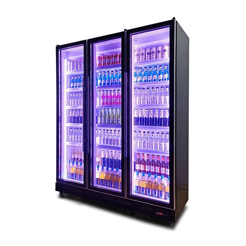 For Vertical Large Glass Stainless Steel Bar/shop Colorful Display Cabinet Refrigerator Fridge
For Vertical Large Glass Stainless Steel Bar/shop Colorful Display Cabinet Refrigerator Fridge