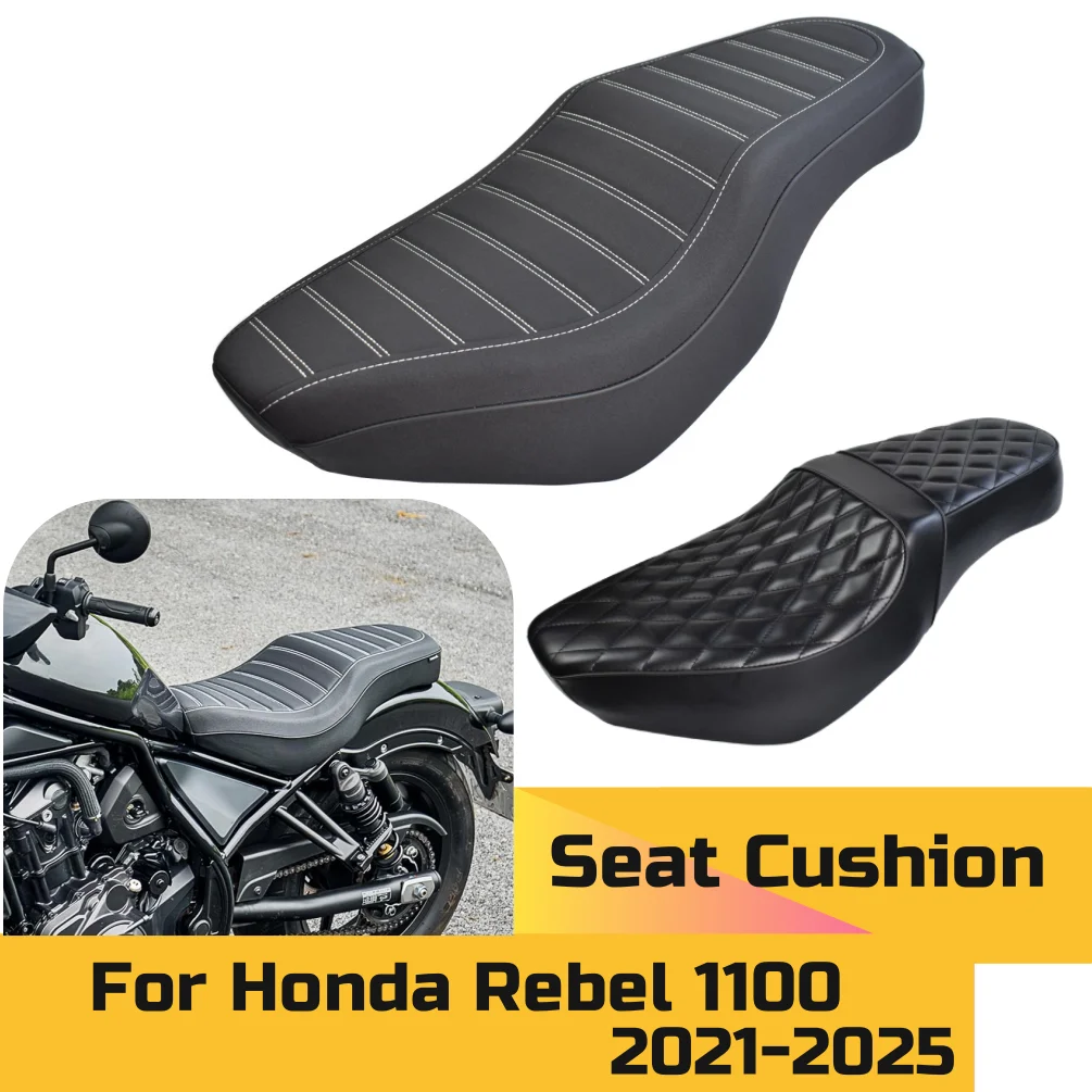 CM1100 CMX1100 One Piece Seat Cushion For Honda Rebel CM CMX 1100 2021-2025 Motorcycle Front Driver Rear Passenger Seat Cover
CM1100 CMX1100 One Piece Seat Cushion For Honda Rebel CM CMX 1100 2021-2025 Motorcycle Front Driver Rear Passenger Seat Cover